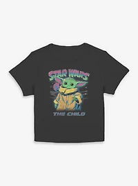 Star Wars The Mandalorian Child Space Design Women Baby T-Shirt