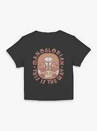 Star Wars The Mandalorian This Is Way Frame Galactic Women Baby T-Shirt