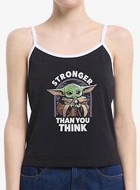 Star Wars The Mandalorian Grogu Stronger Than You Think Womens Cami