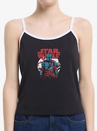 Star Wars The Mandalorian Heart Of A Warrior Womens Cami