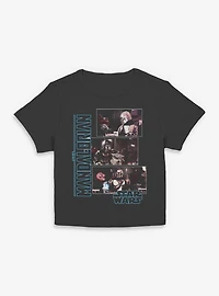 Star Wars The Mandalorian Scenes Panels Women Baby T-Shirt