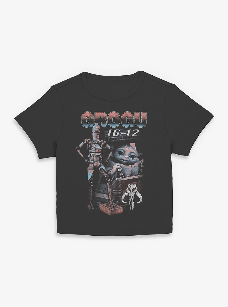 Star Wars The Mandalorian Grogu Sunset Ride Women Baby T-Shirt