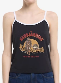 Star Wars The Mandalorian This Is Way Sunset Womens Cami