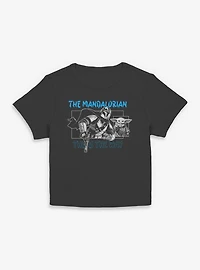 Star Wars The Mandalorian This Is Way Geometric Frame Women Baby T-Shirt
