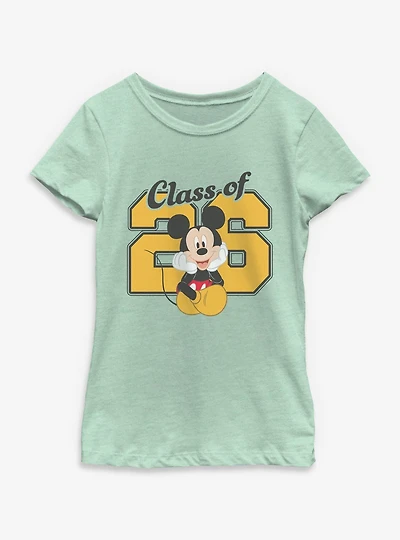 Disney Mickey Mouse Class Of 26 Youth Girls T-Shirt
