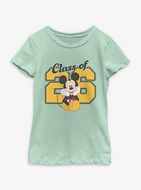 Disney Mickey Mouse Class Of 26 Youth Girls T-Shirt
