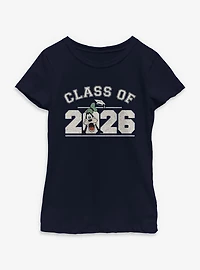 Disney Goofy Class Of 2026 Collegiate Youth Girls T-Shirt