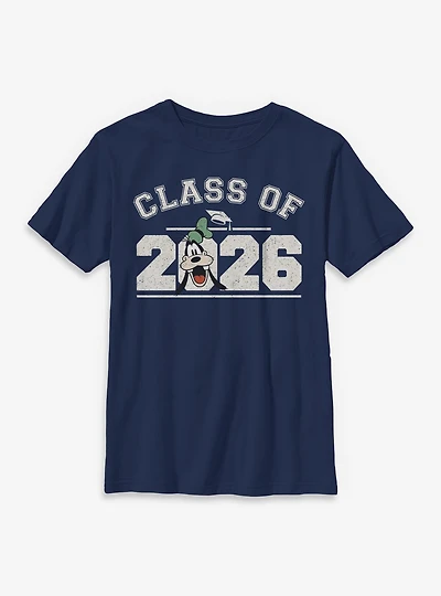Disney Goofy Class Of 2026 Collegiate Youth T-Shirt