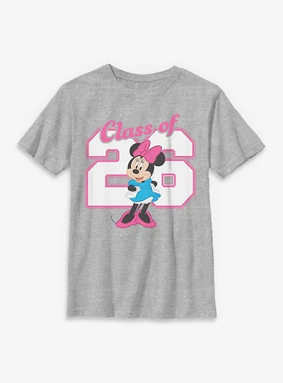 Disney Minnie Mouse Class Of 26 Youth T-Shirt