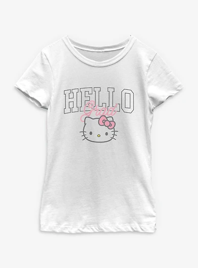 Hello Kitty Head Grad Youth Girls T-Shirt