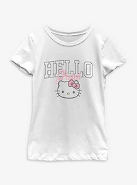 Hello Kitty Head Grad Youth Girls T-Shirt