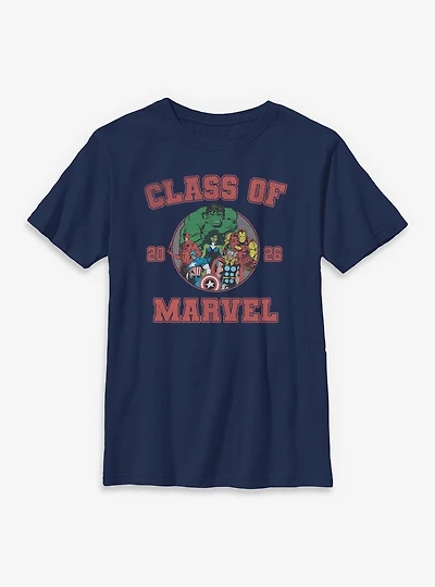 Marvel Avengers Class Of 2026 Youth T-Shirt