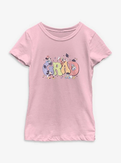 Disney Mickey Mouse & Friends Grad Group Youth Girls T-Shirt