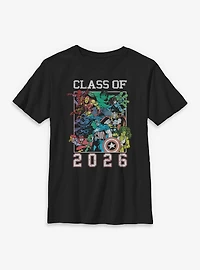 Marvel Class Of 2026 Group Youth T-Shirt