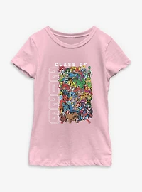 Marvel Group Class Of 2026 Youth Girls T-Shirt