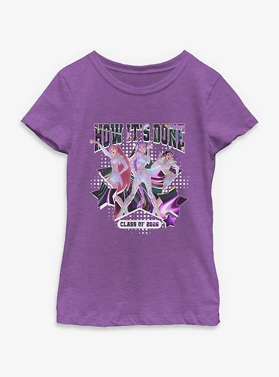 KPop Demon Hunters How It's Done Class Of 2026 Youth Girls T-Shirt