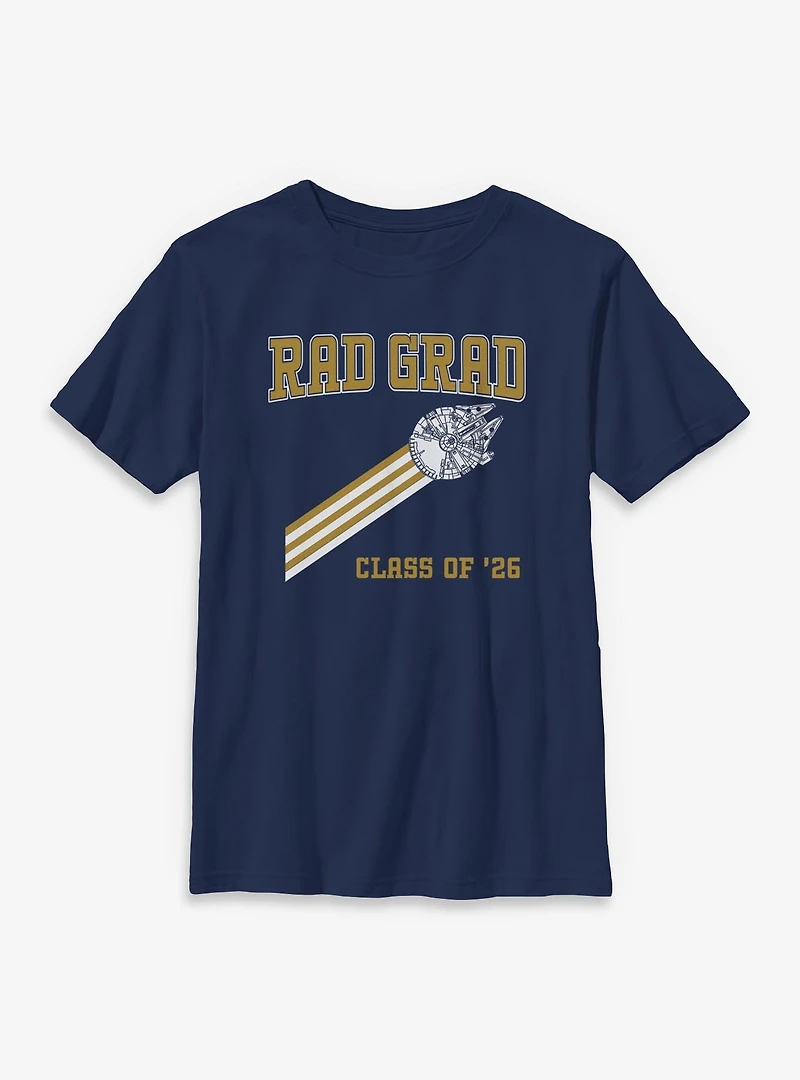 Star Wars Rad Grad Class Of 26 Youth T-Shirt