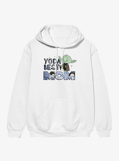 Star Wars Yoda Best Mom Cartoon Hoodie