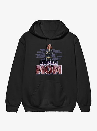 Marvel Black Widow Super Hero Mom Hoodie
