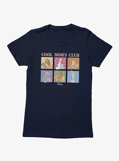 Disney Cool Mom Club Animals Womens T-Shirt