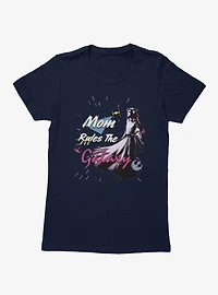 Star Wars Mom Rules The Galaxy Leia Womens T-Shirt