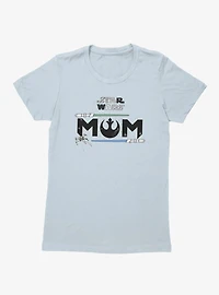 Star Wars Mom Jedi Lightsabers Womens T-Shirt