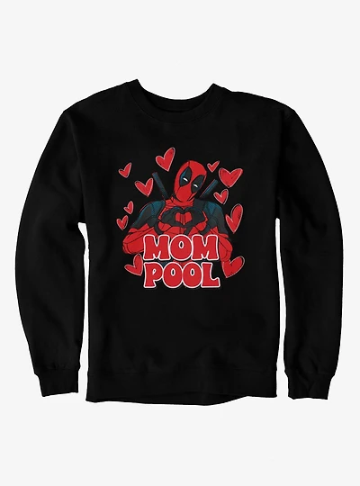 Marvel Deadpool Loves Mom Pool Sweatshirt