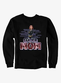 Marvel Black Widow Super Hero Mom Sweatshirt