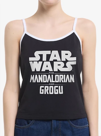 Star Wars: The Mandalorian And Grogu Movie Logo Womens Cami