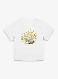 Star Wars: The Mandalorian And Grogu Snack Time Platter Women Baby T-Shirt