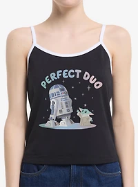 Star Wars The Mandalorian Perfect Duo R2D2 & Grogu Womens Cami