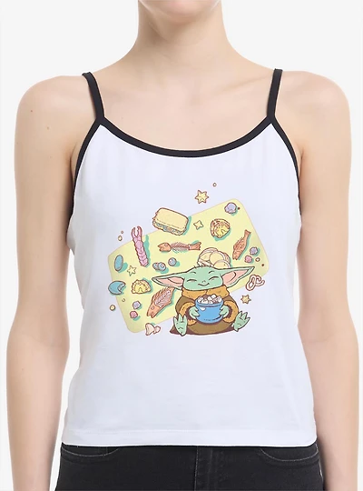 Star Wars: The Mandalorian And Grogu Snack Time Platter Womens Cami