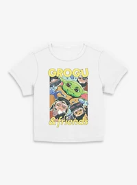 Star Wars: The Mandalorian And Grogu & Friends Huddle Women Baby T-Shirt