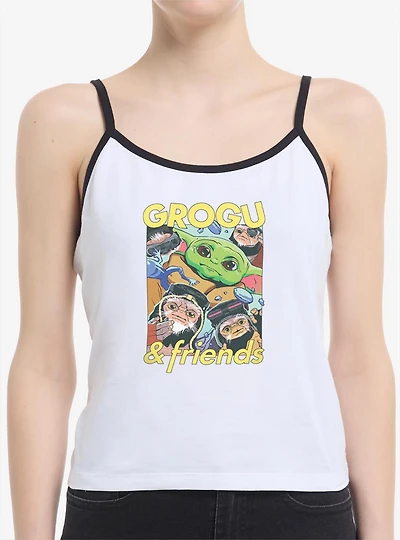 Star Wars: The Mandalorian And Grogu & Friends Huddle Womens Cami