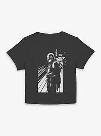 Star Wars: The Mandalorian And Grogu Shadows & Women Baby T-Shirt