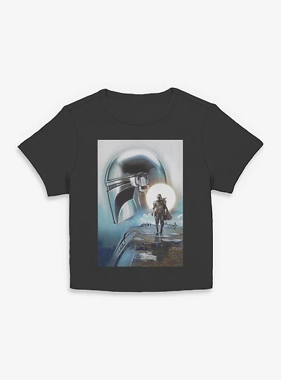Star Wars: The Mandalorian And Grogu Profile Poster Women Baby T-Shirt