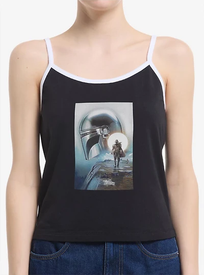 Star Wars: The Mandalorian And Grogu Profile Poster Womens Cami