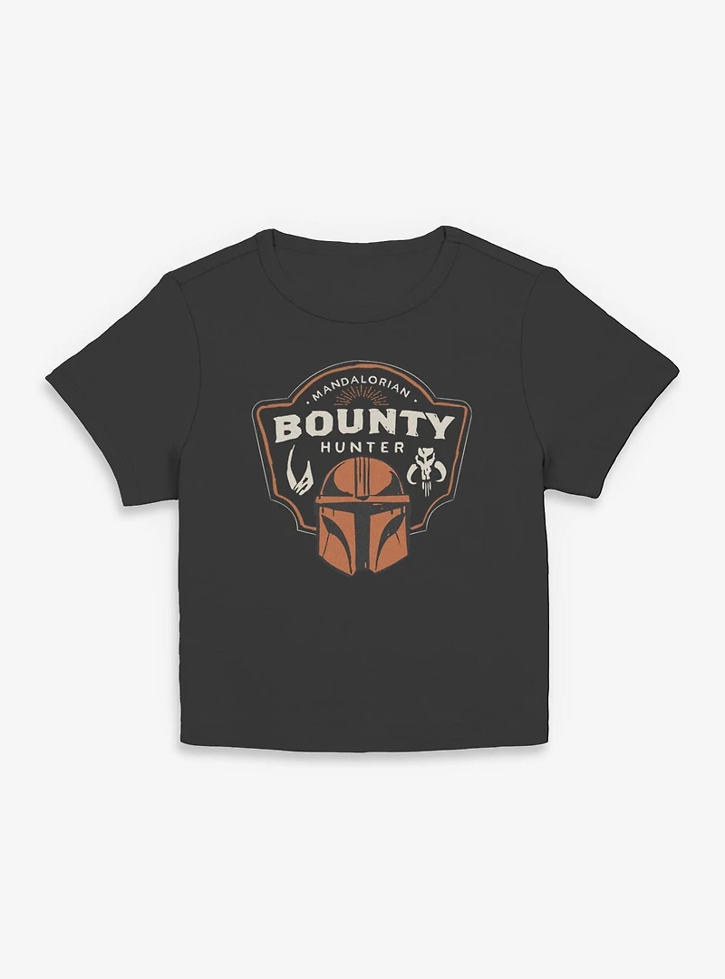 Star Wars: The Mandalorian And Grogu Bounty Hunter Crest Women Baby T-Shirt
