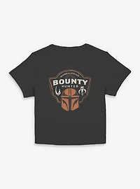 Star Wars: The Mandalorian And Grogu Bounty Hunter Crest Women Baby T-Shirt
