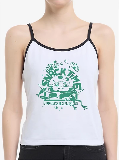 Star Wars The Mandalorian And Grogu Snack Time Always Hungry Womens Cami