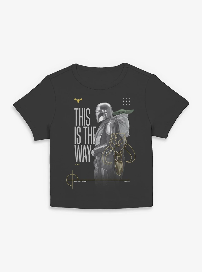 Star Wars: The Mandalorian And Grogu This Is Way & Profile Women Baby T-Shirt