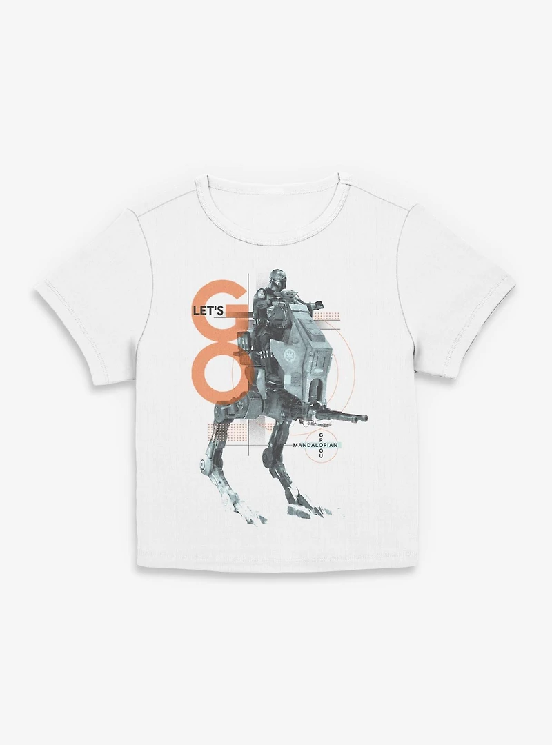 Star Wars: The Mandalorian And Grogu Let's Go & Women Baby T-Shirt