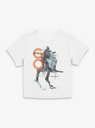 Star Wars: The Mandalorian And Grogu Let's Go & Women Baby T-Shirt