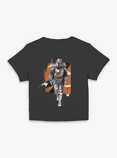 Star Wars: The Mandalorian And Grogu & Advancing Women Baby T-Shirt