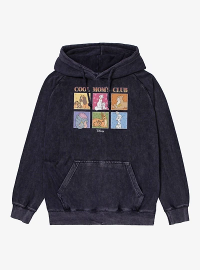 Disney Cool Mom Club Animals Mineral Wash Hoodie