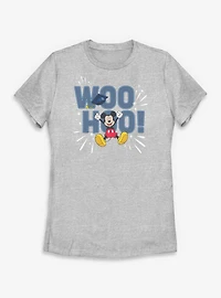 Disney Mickey Mouse Woo Hoo Grad Womens T-Shirt