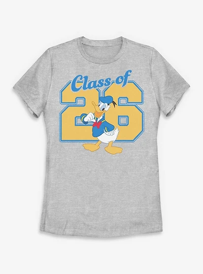 Disney Donald Duck Class Of 26 Womens T-Shirt