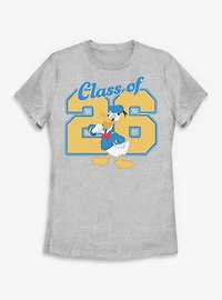 Disney Donald Duck Class Of 26 Womens T-Shirt