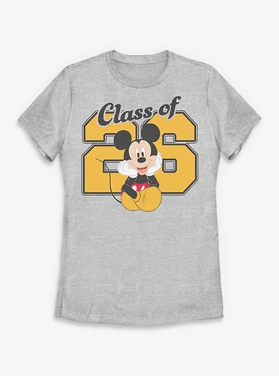 Disney Mickey Mouse Class Of 26 Womens T-Shirt