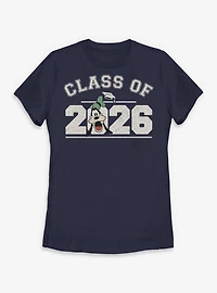 Disney Goofy Class Of 2026 Collegiate Womens T-Shirt